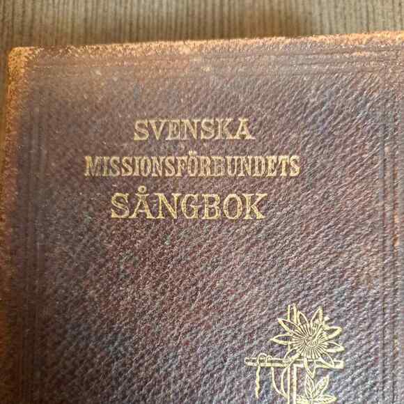 Antique 1900 Swedish Missionary Church Songbook Songs Psalms Book Soft Cover - Picture 4 of 16